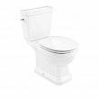 Rimless porcelain toilet bowl with double drain – Roca Испания 11.21.54.0038 – миниатюра